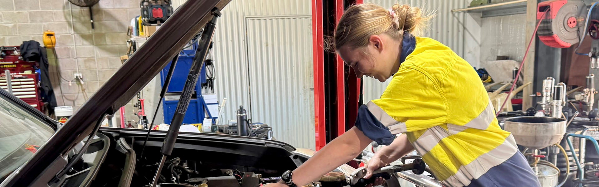 Career and Vocational Education - Mechanics Program Banner