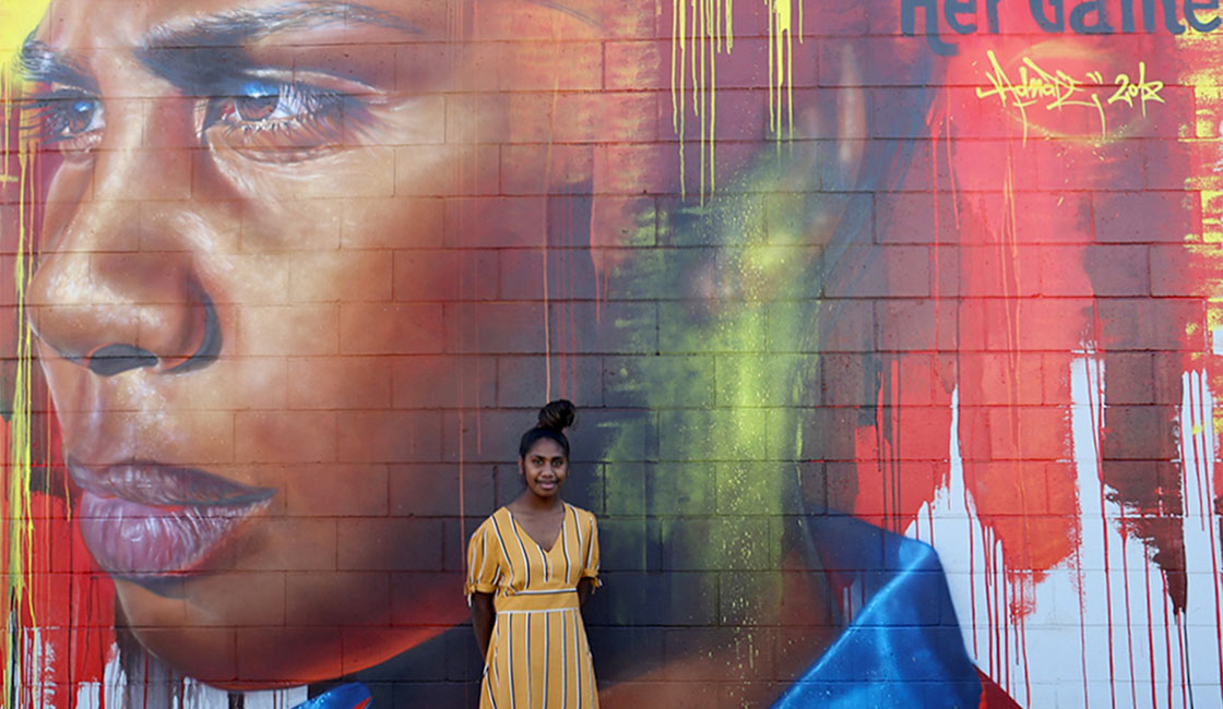 Sanchez Augustine 2018-home Students looking through microscopes Banner
