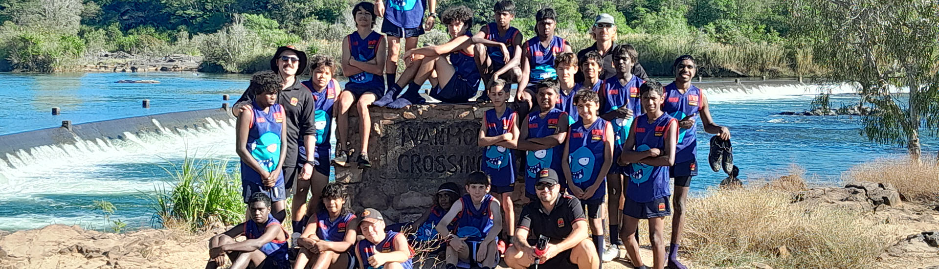 Clontarf students on field trip Banner image