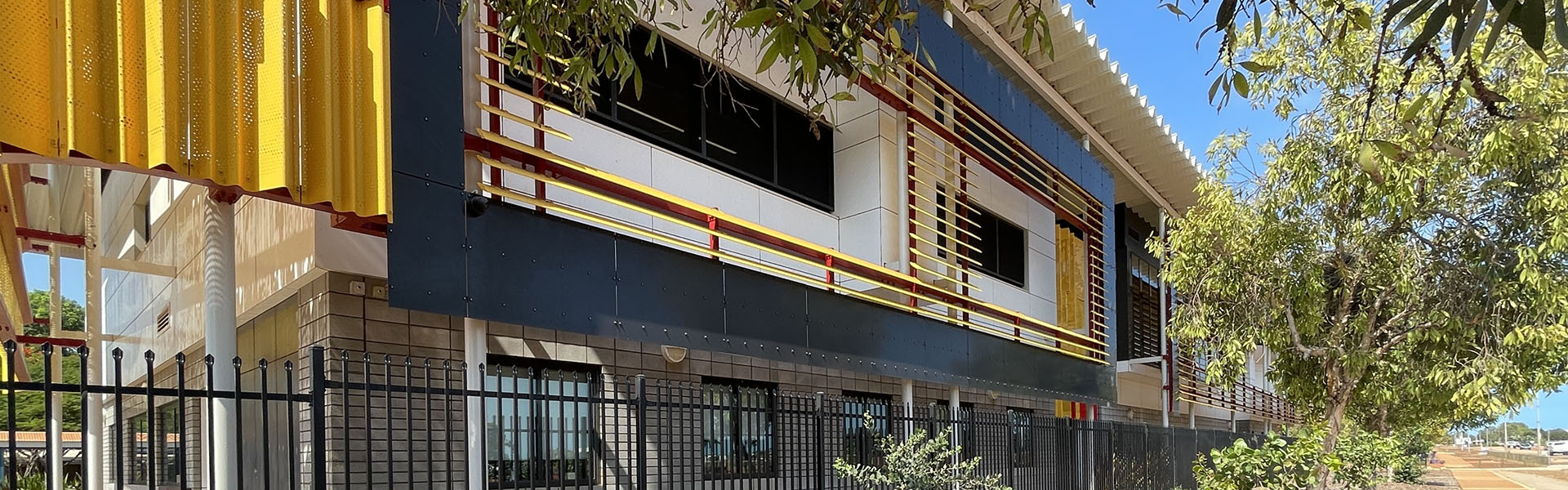 Facade of Broome Senior High School